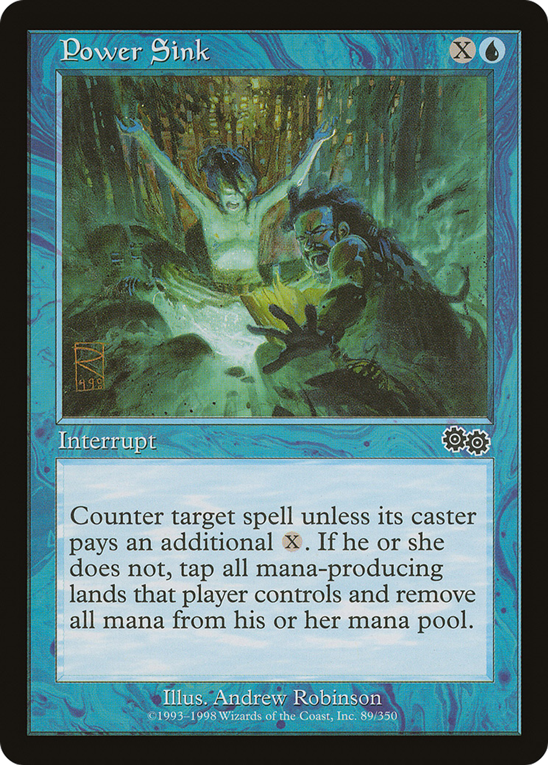 Power Sink — Urza's Saga — Magic: The Gathering
