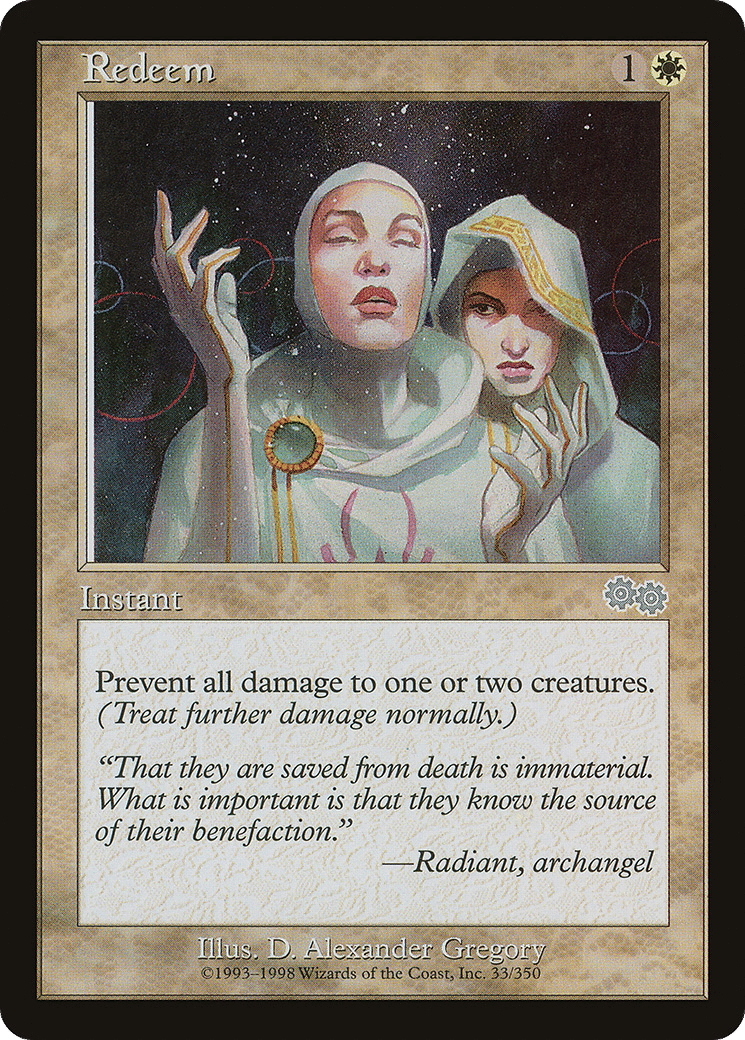 Redeem — Urza's Saga — Magic: The Gathering