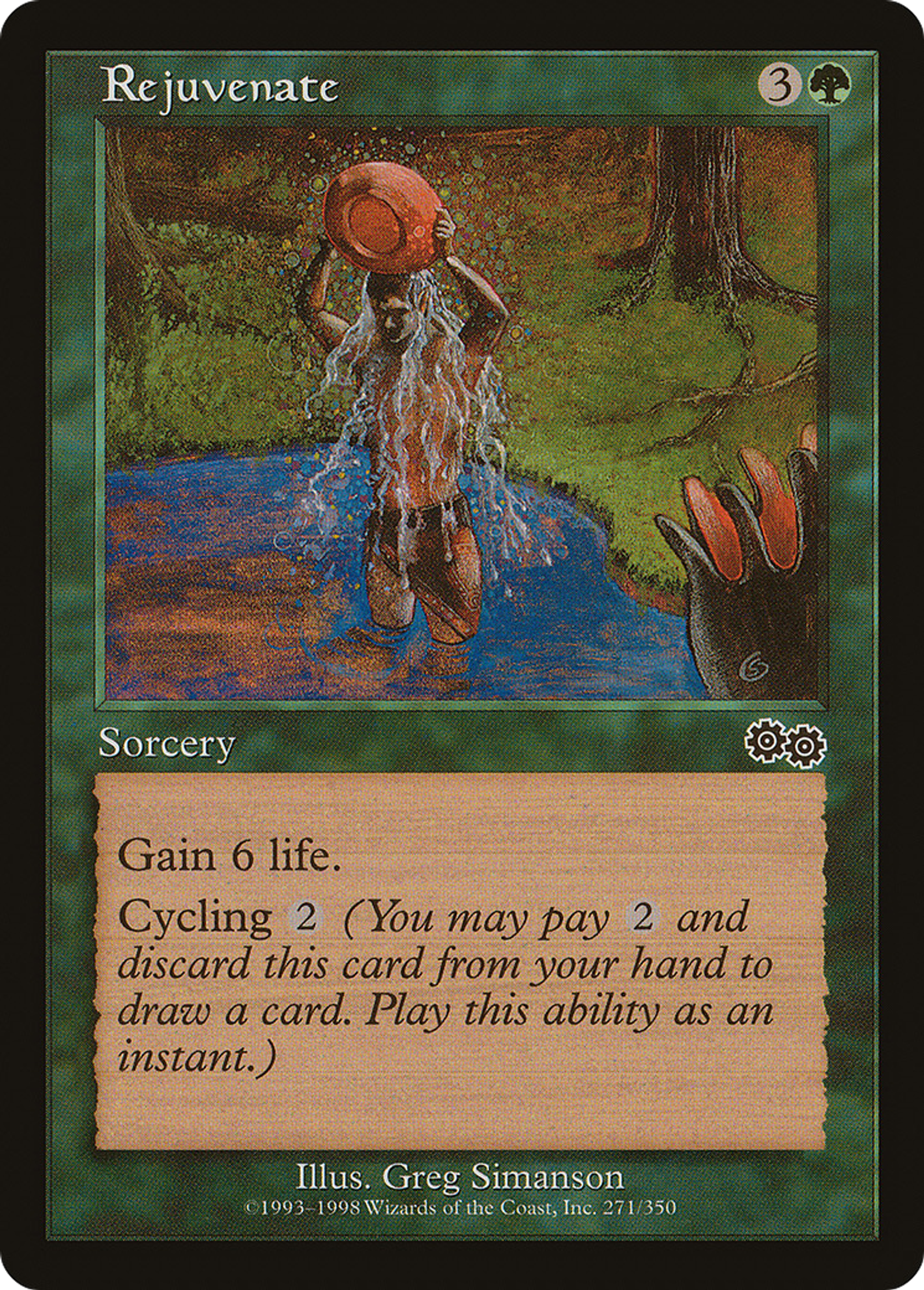 Rajeunissement — Urza's Saga — Magic: The Gathering