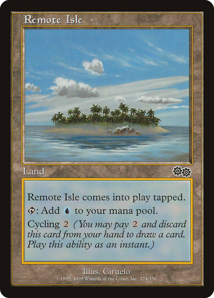 Remote Isle — Urza's Saga — Magic: The Gathering