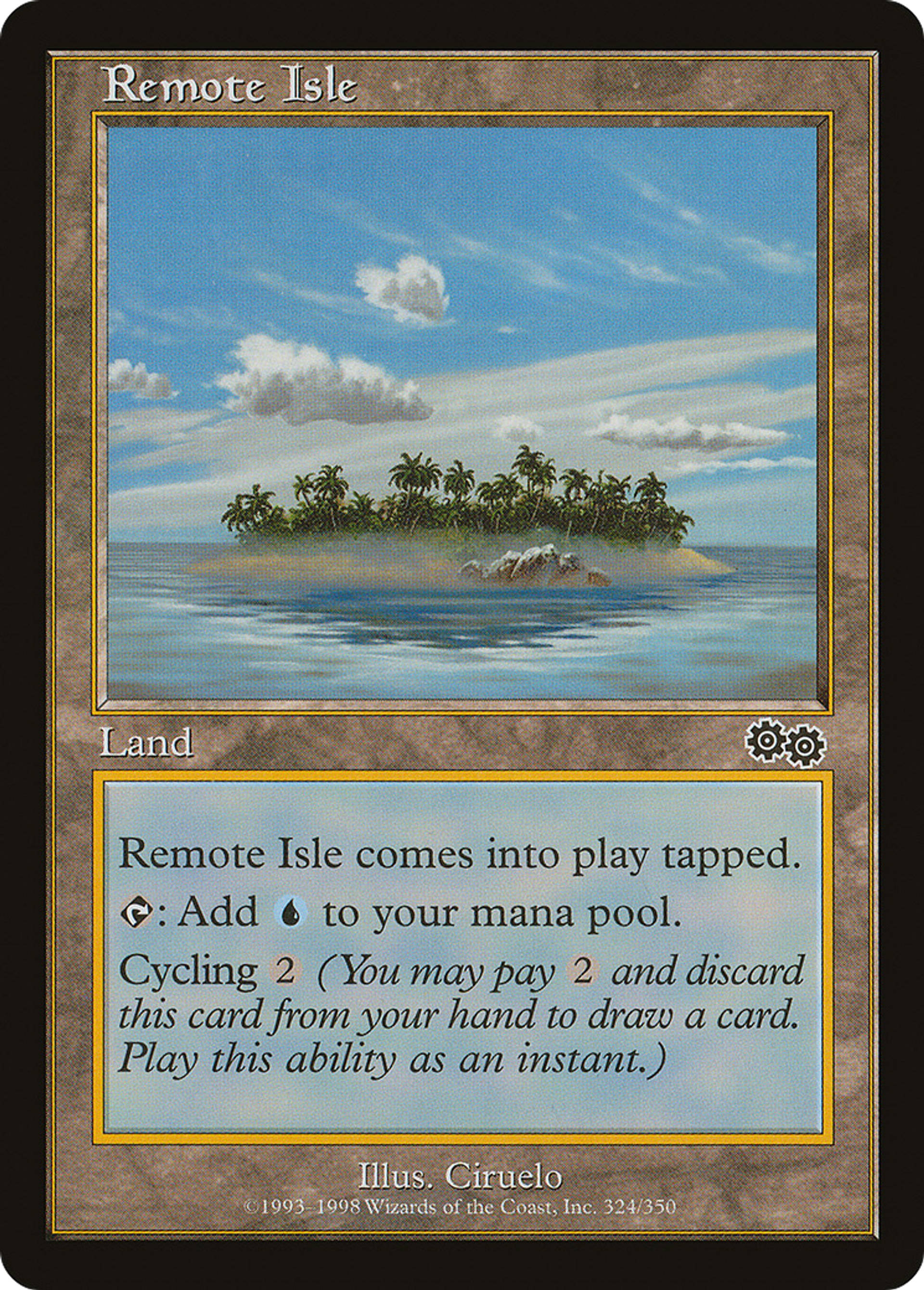 Remote Isle — Urza's Saga — Magic: The Gathering