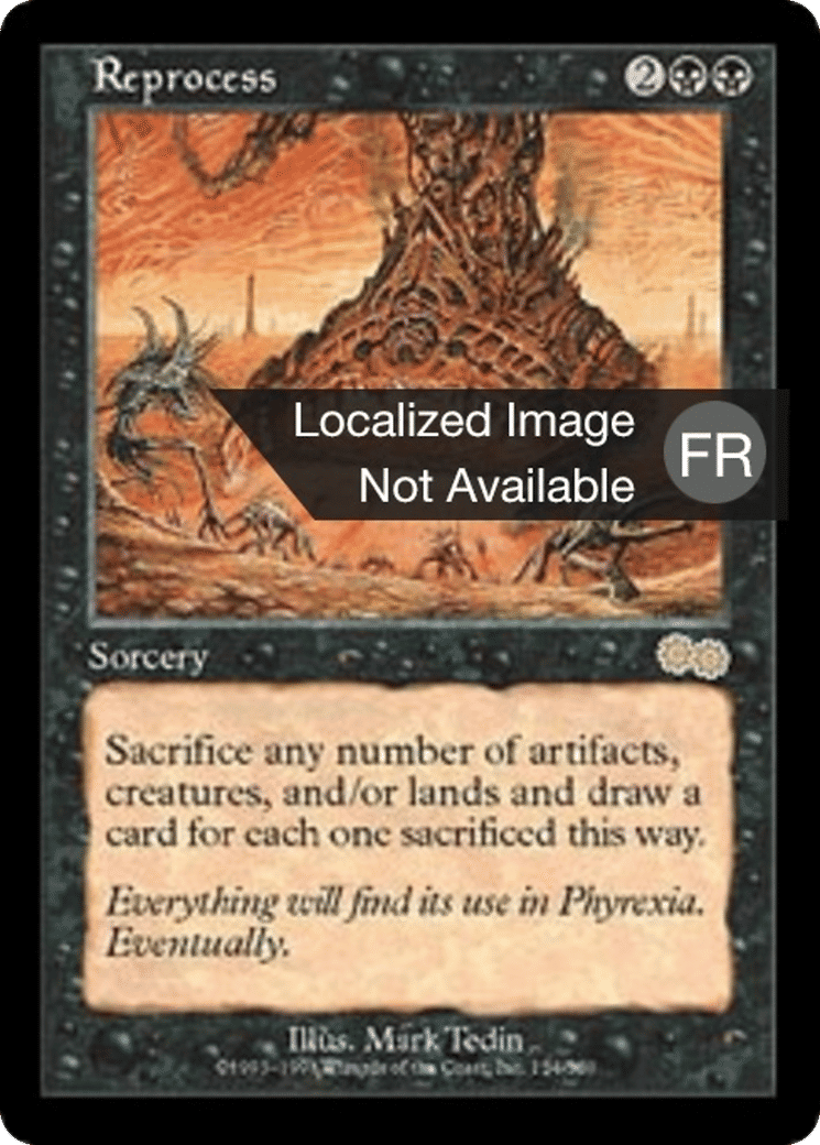 Retraitement — Urza's Saga — Magic: The Gathering