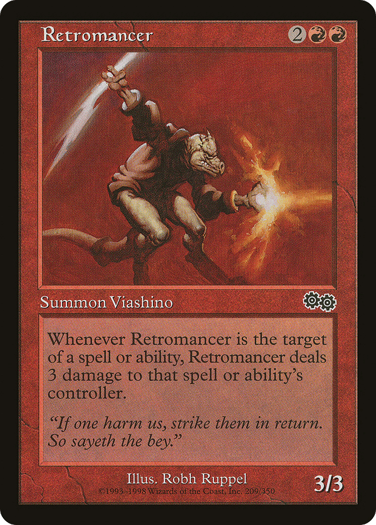 Retromancer — Urza's Saga — Magic: The Gathering