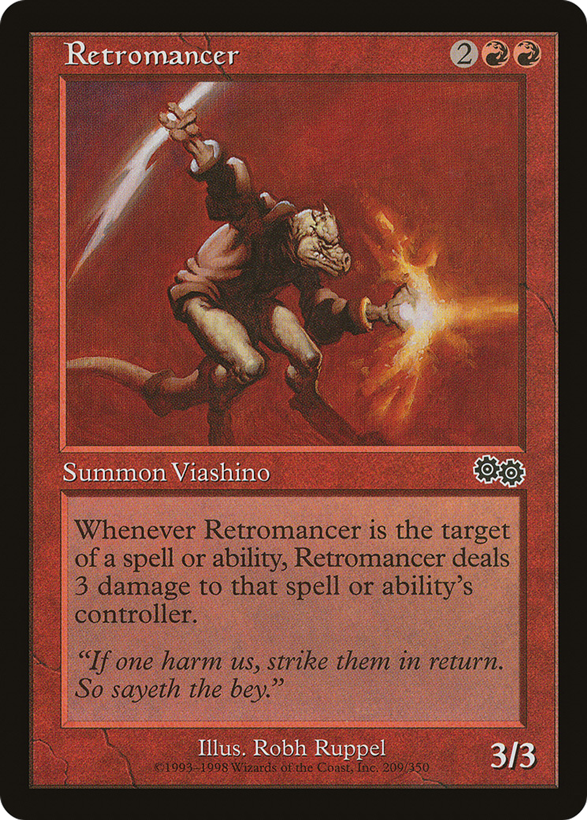 Rétromancien — Urza's Saga — Magic: The Gathering