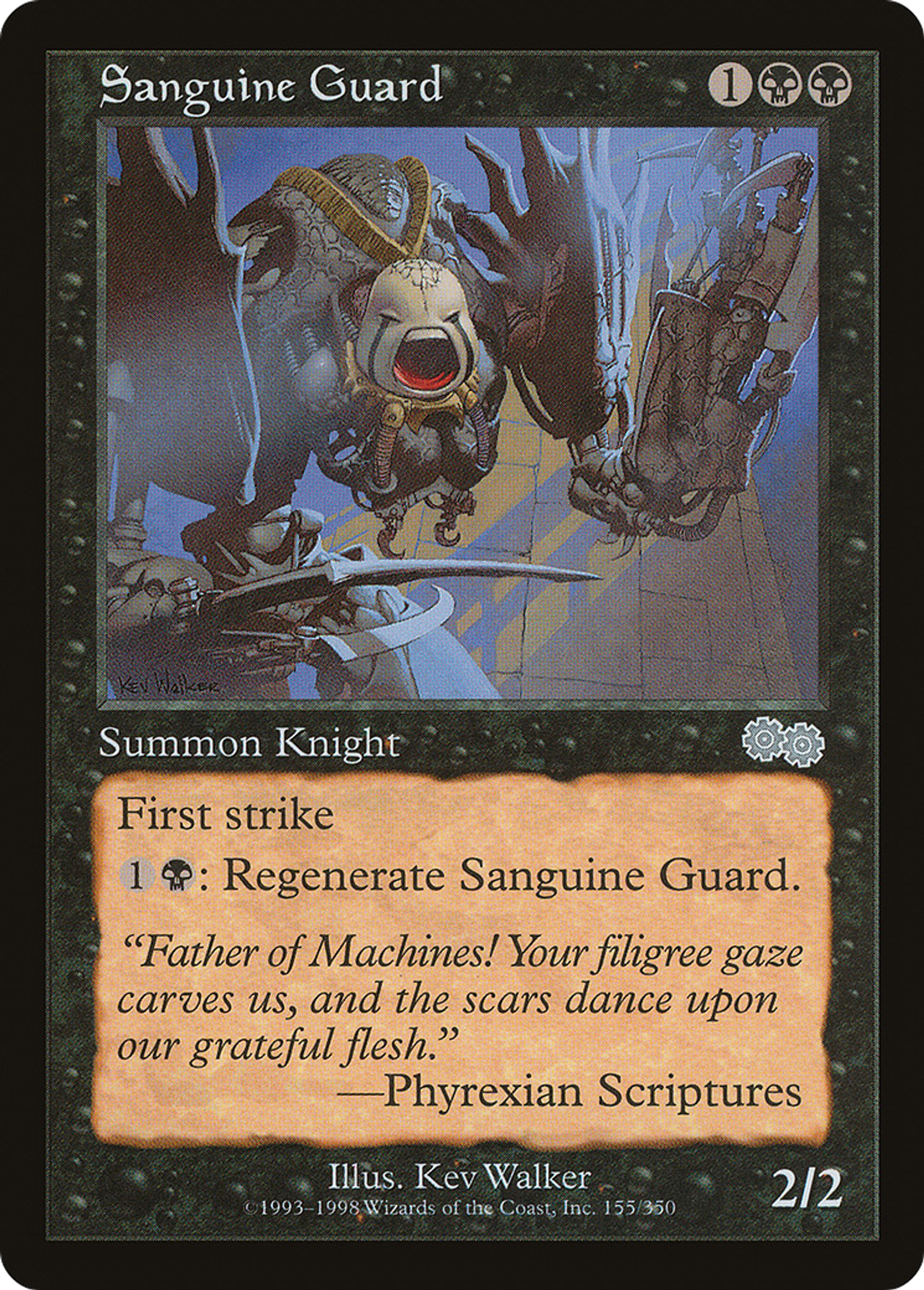 Garde sanguin — Urza's Saga — Magic: The Gathering