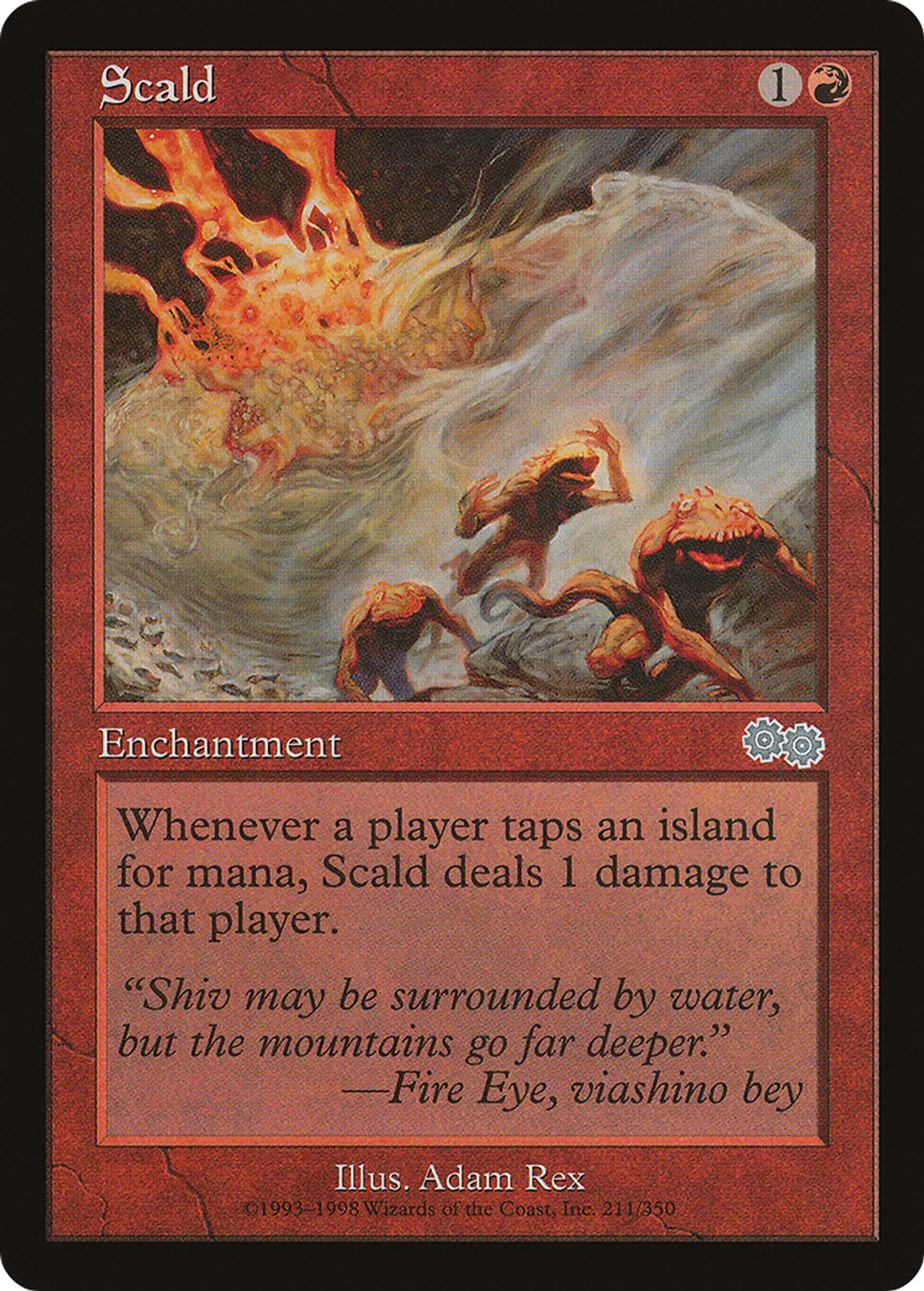 Brûlure — Urza's Saga — Magic: The Gathering