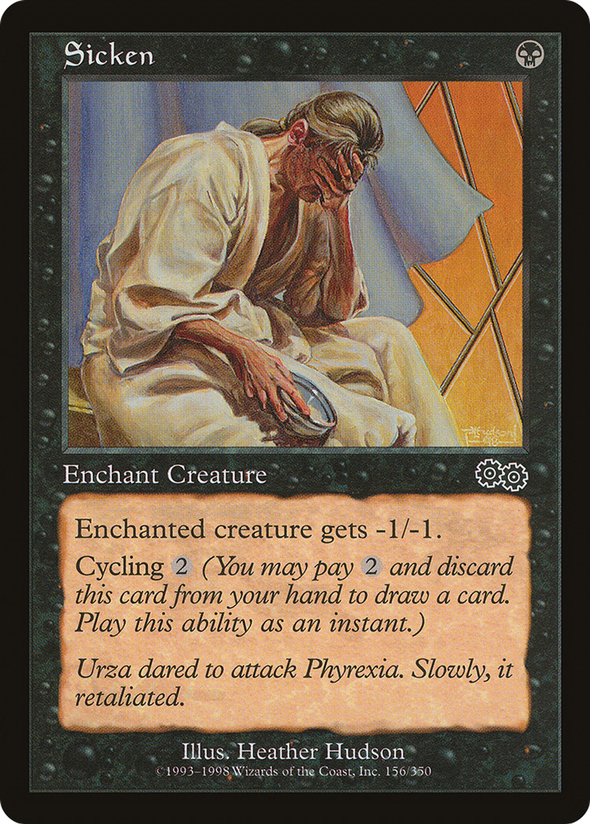 Sicken — Urza's Saga — Magic: The Gathering