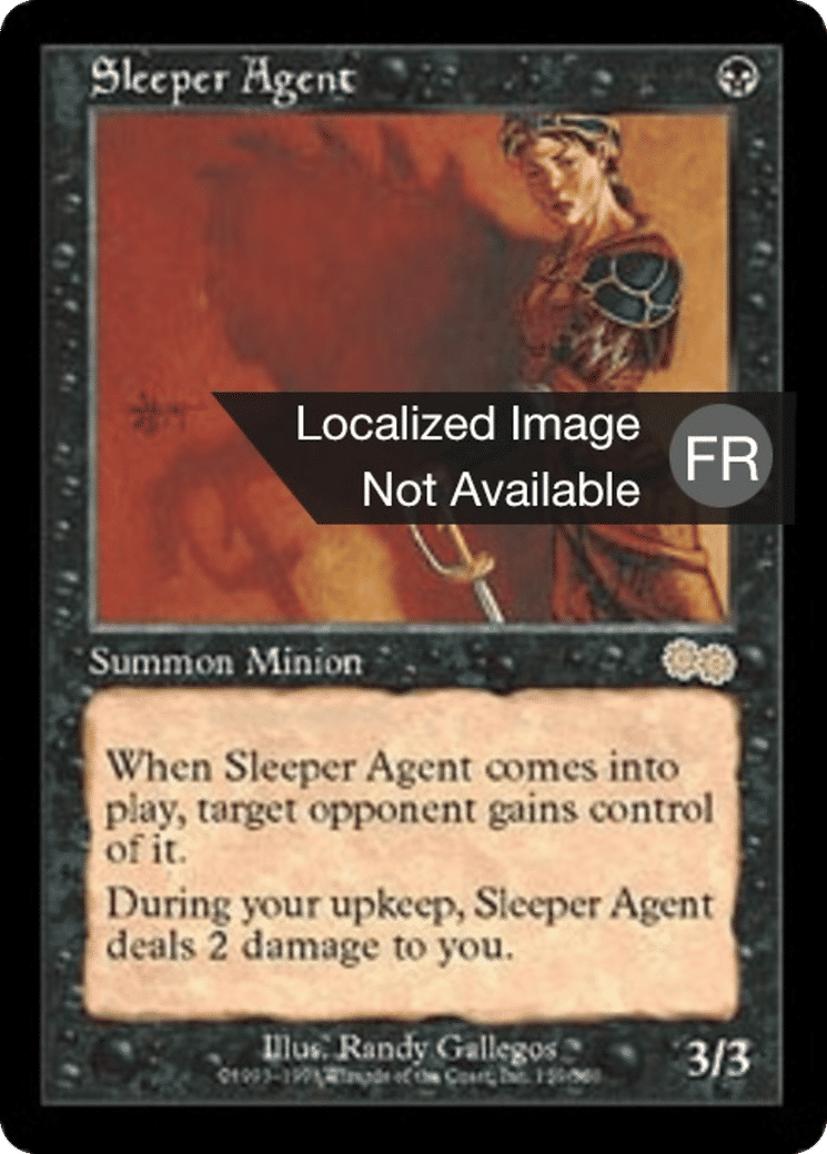 Agent en sommeil — Urza's Saga — Magic: The Gathering