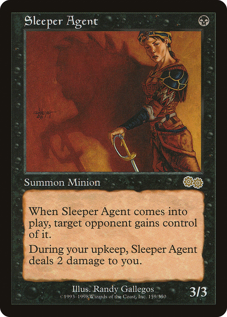 Sleeper Agent — Urza's Saga — Magic: The Gathering