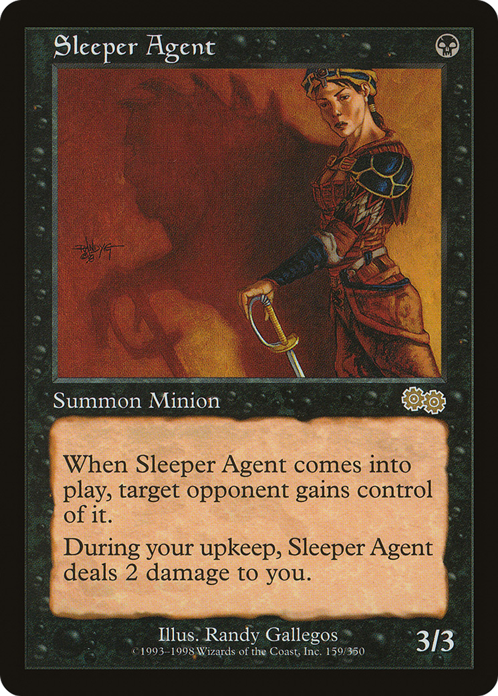 Sleeper Agent — Urza's Saga — Magic: The Gathering