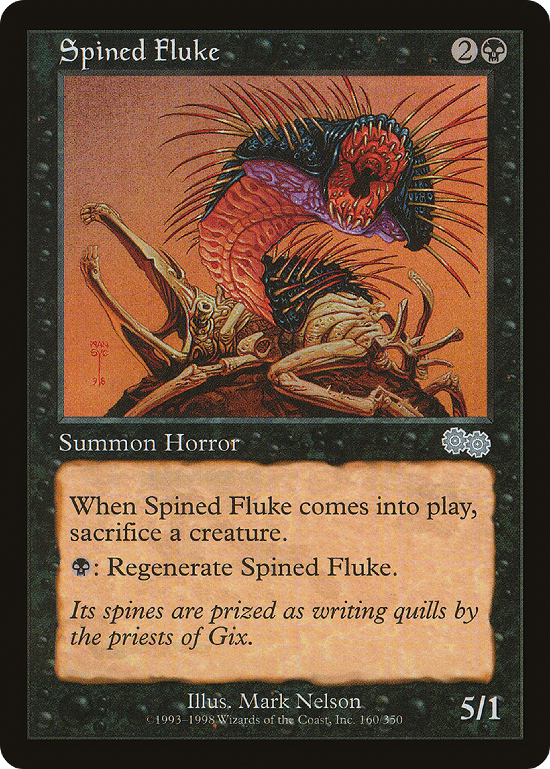 Douve à piquant — Urza's Saga — Magic: The Gathering