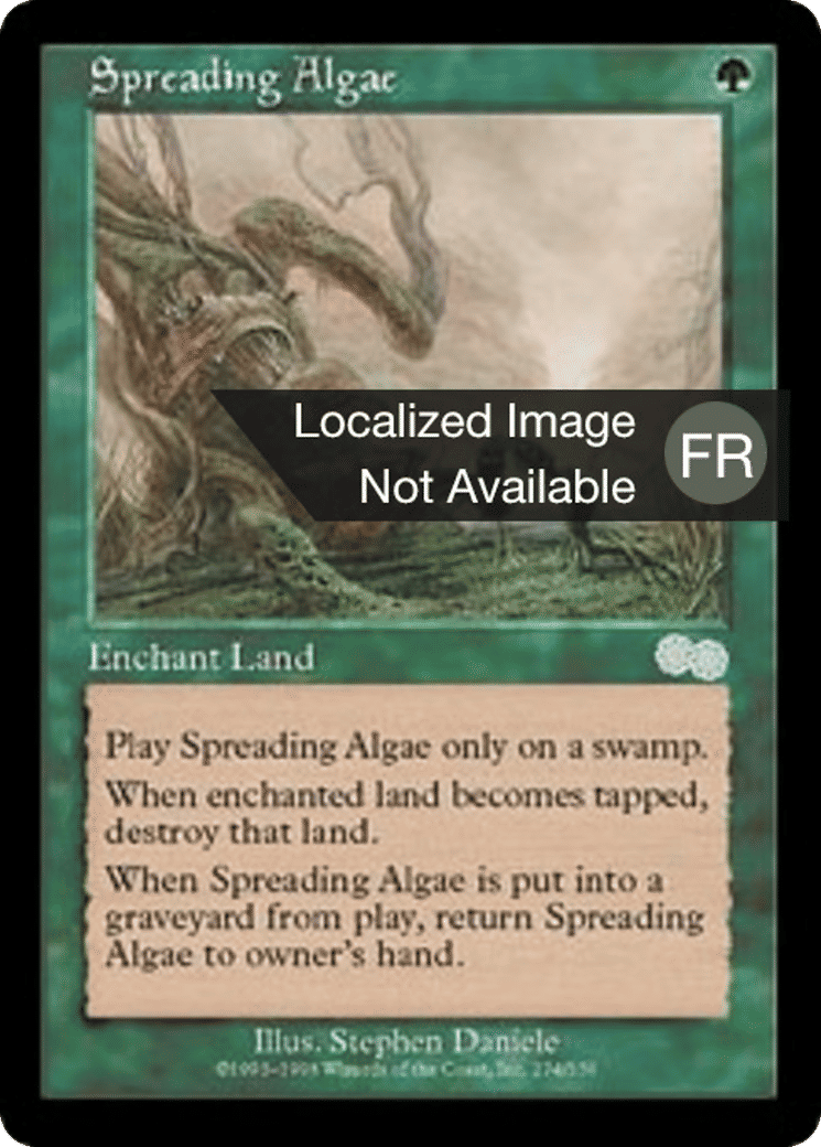 Algue envahissante — Urza's Saga — Magic: The Gathering