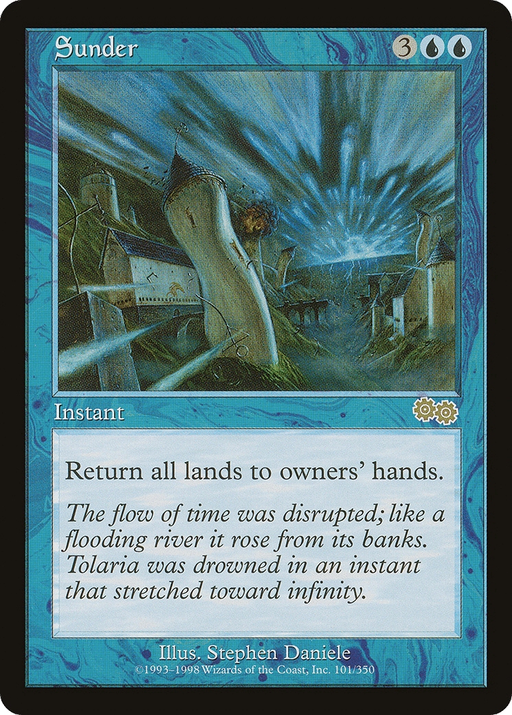 Sunder — Urza's Saga — Magic: The Gathering