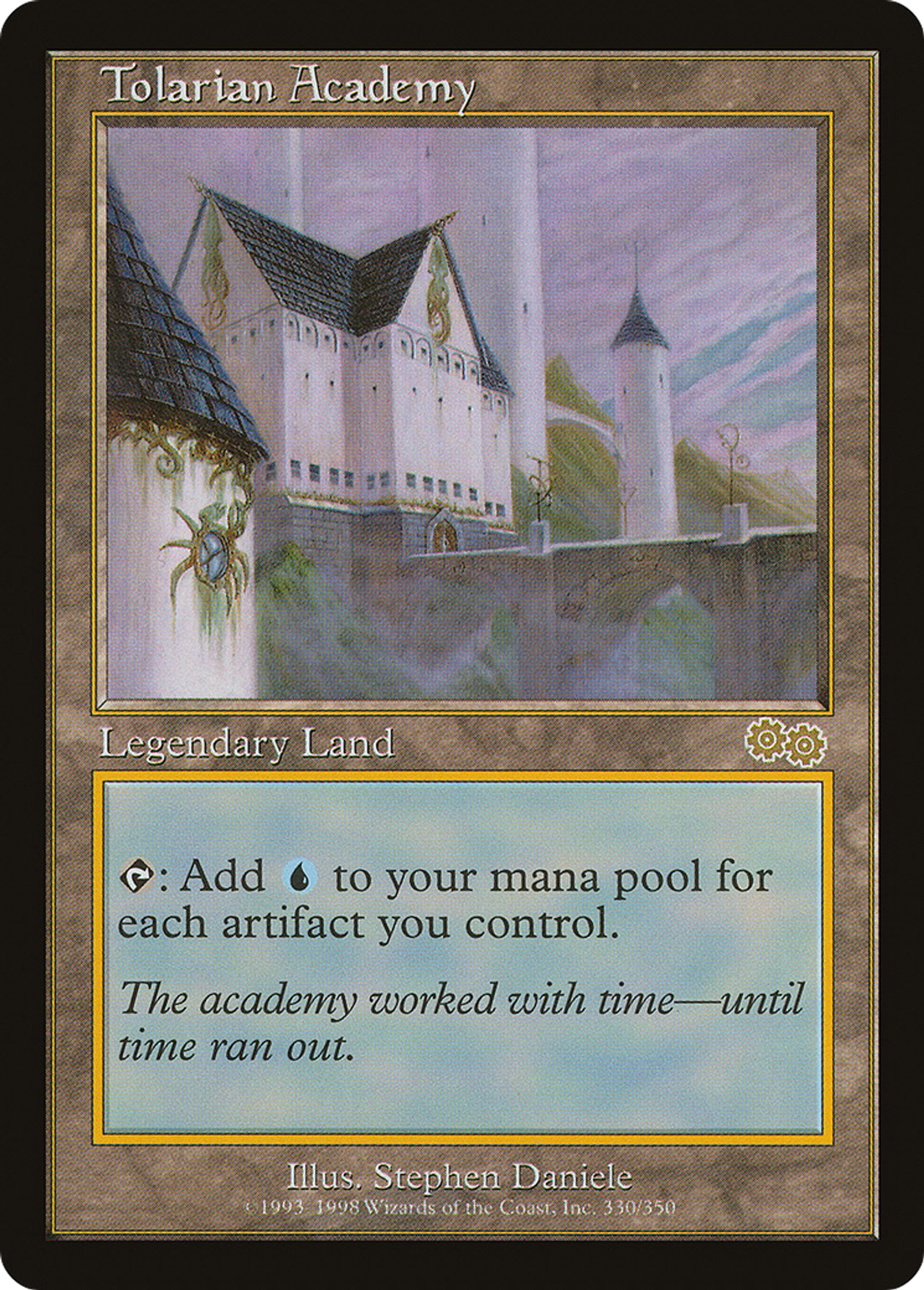 Tolarian Academy — Urza's Saga — Magic: The Gathering