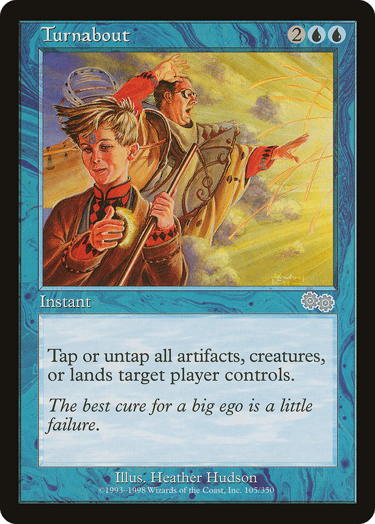 Turnabout — Urza's Saga — Magic: The Gathering