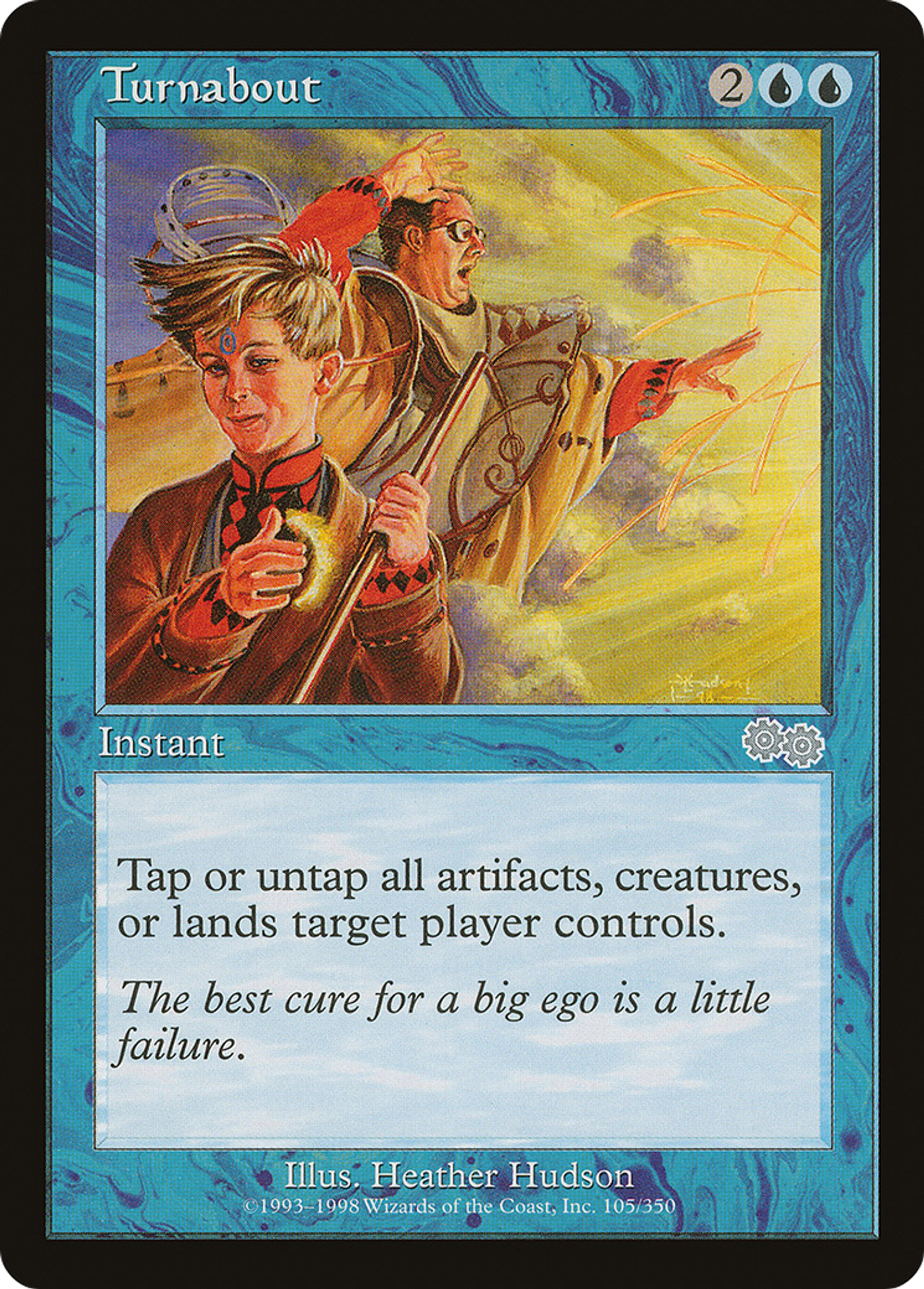 Turnabout — Urza's Saga — Magic: The Gathering