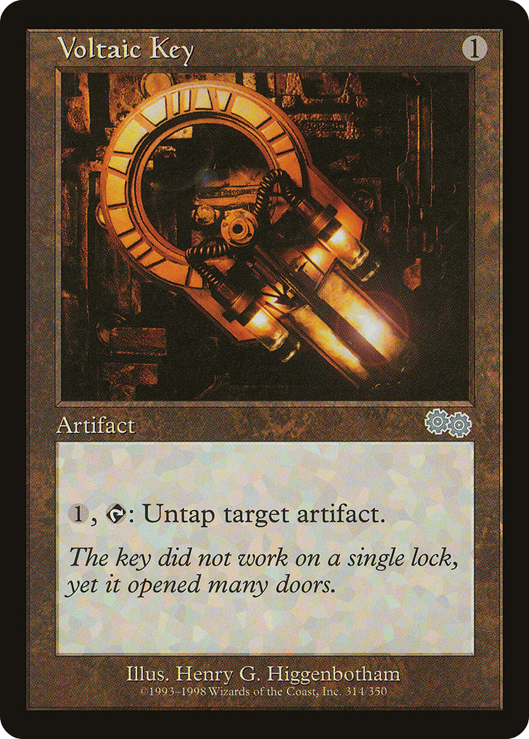 Voltaic Key — Urza's Saga — Magic: The Gathering