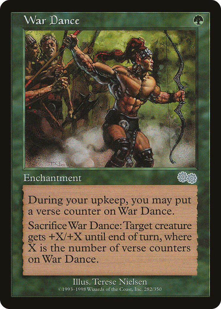 War Dance — Urza's Saga — Magic: The Gathering
