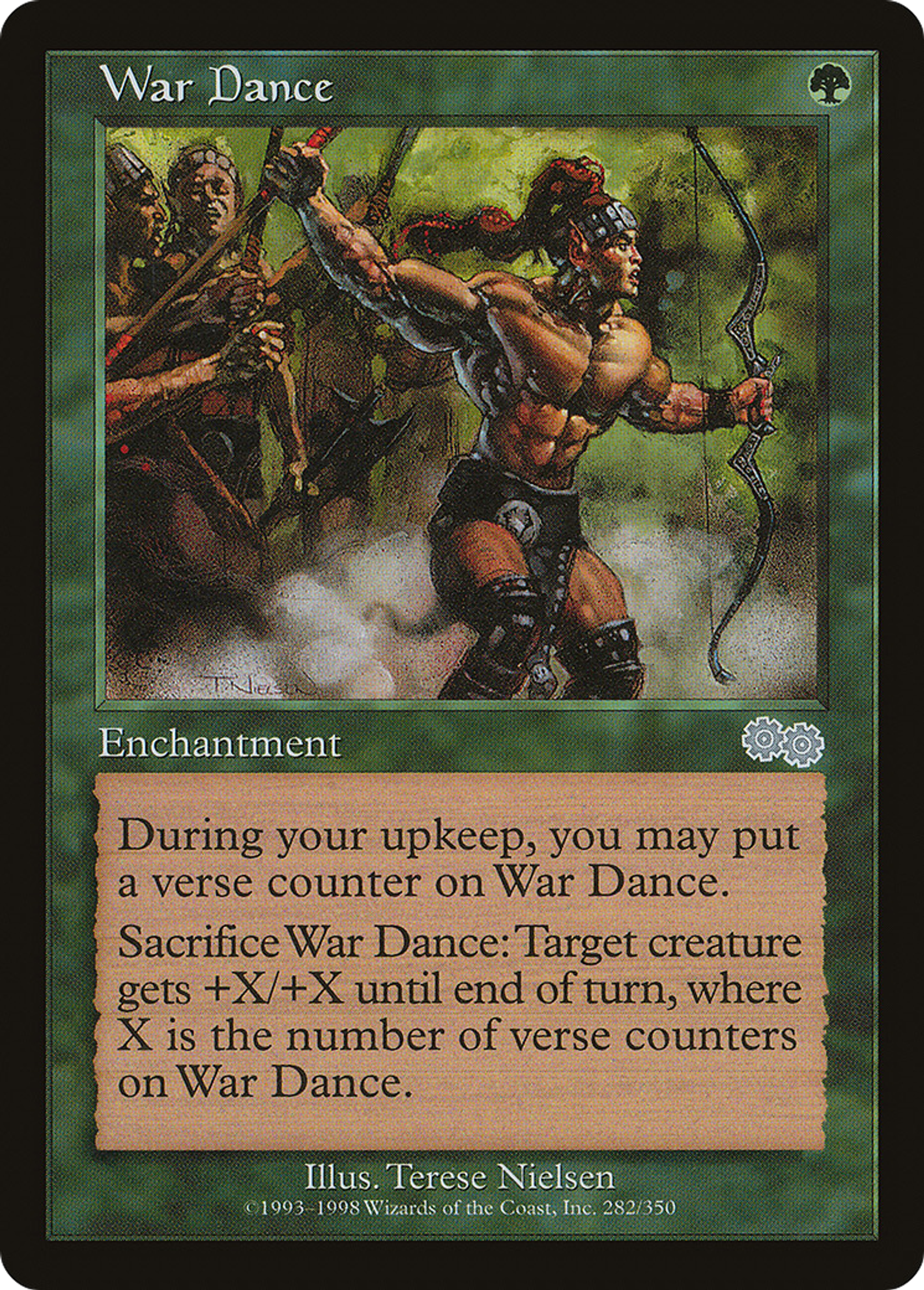 Danse de la guerre — Urza's Saga — Magic: The Gathering