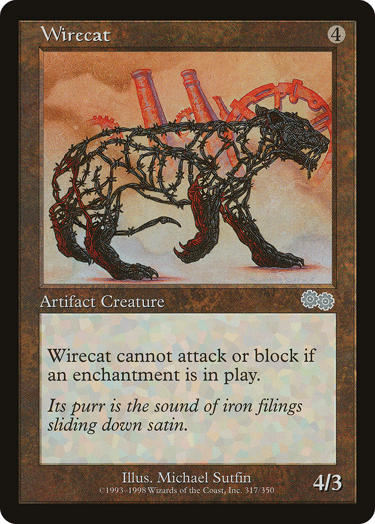 Wirecat — Urza's Saga — Magic: The Gathering