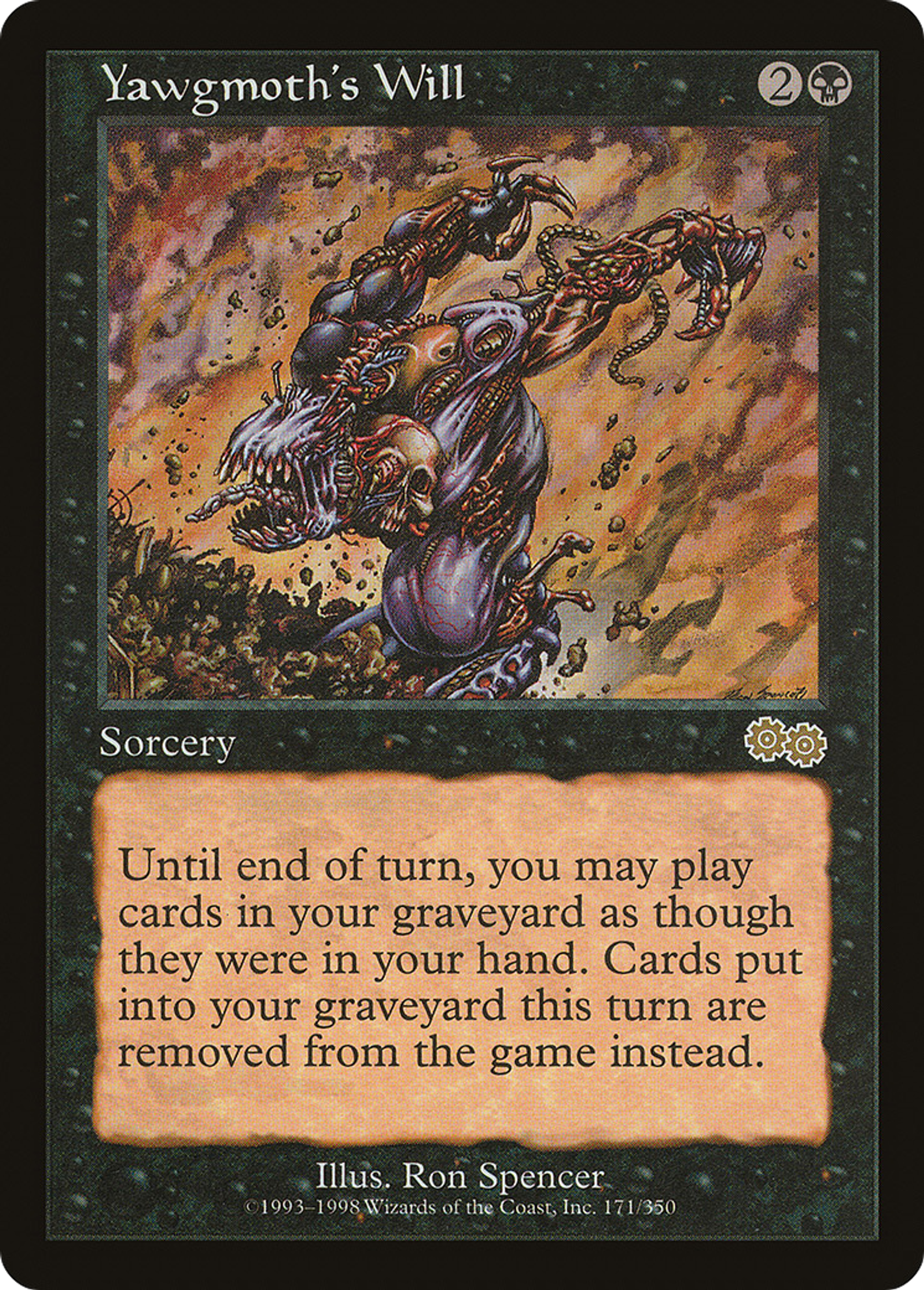 Yawgmoth's Will — Urza's Saga — Magic: The Gathering