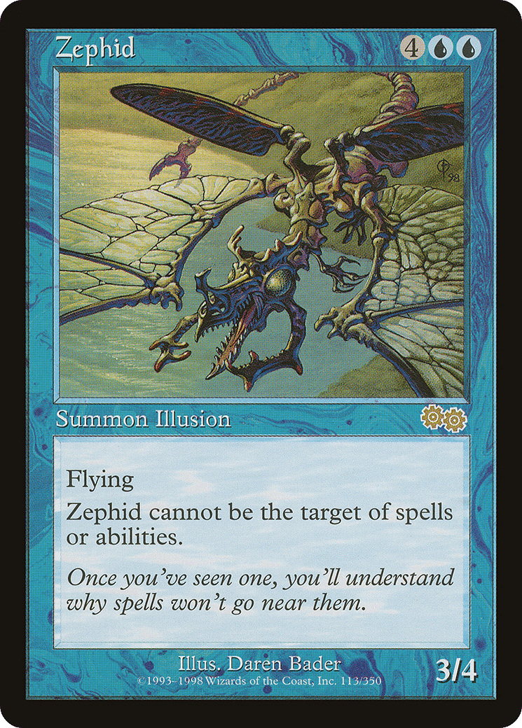 Zephid — Urza's Saga — Magic: The Gathering