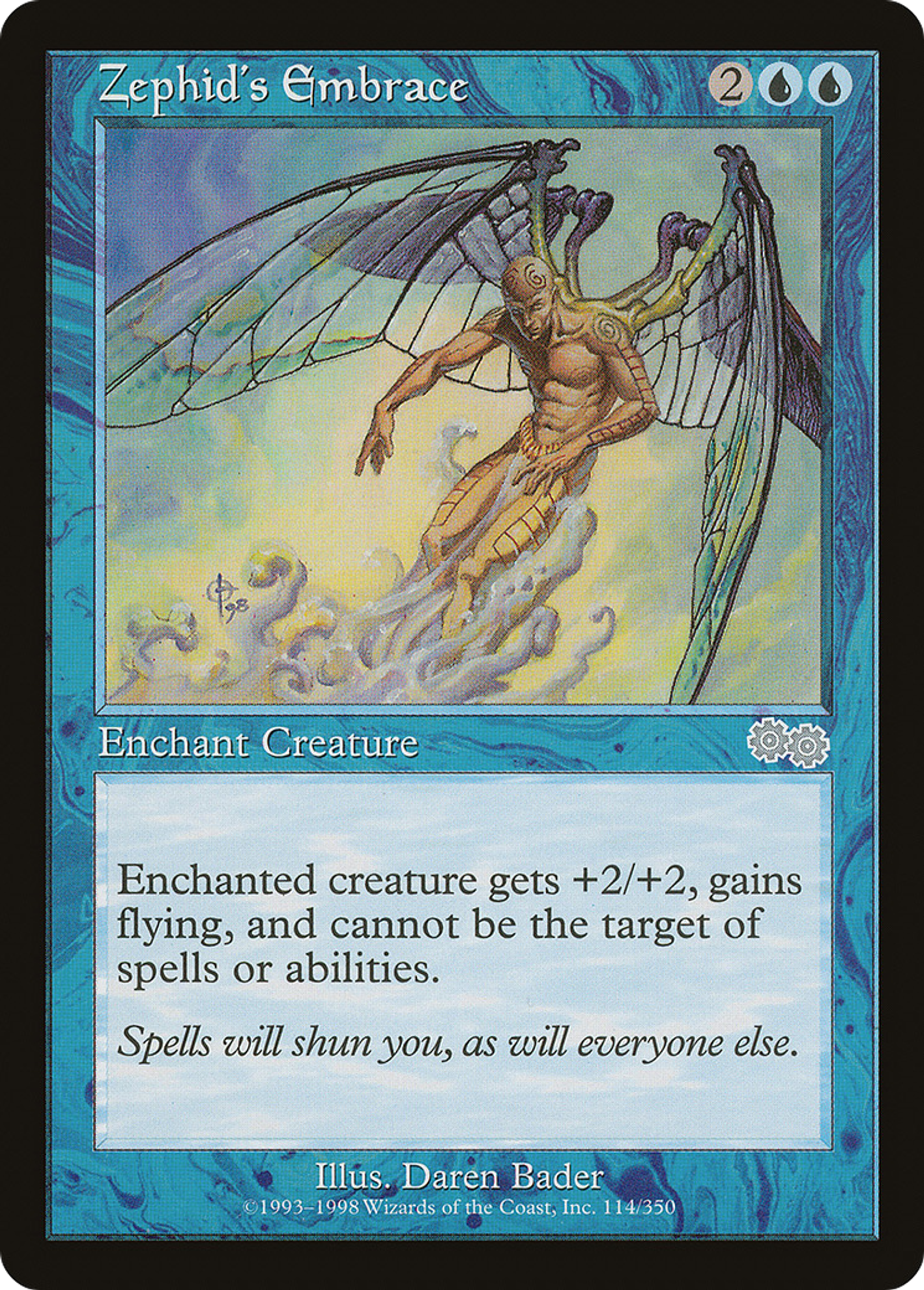 Zephid's Embrace — Urza's Saga — Magic: The Gathering