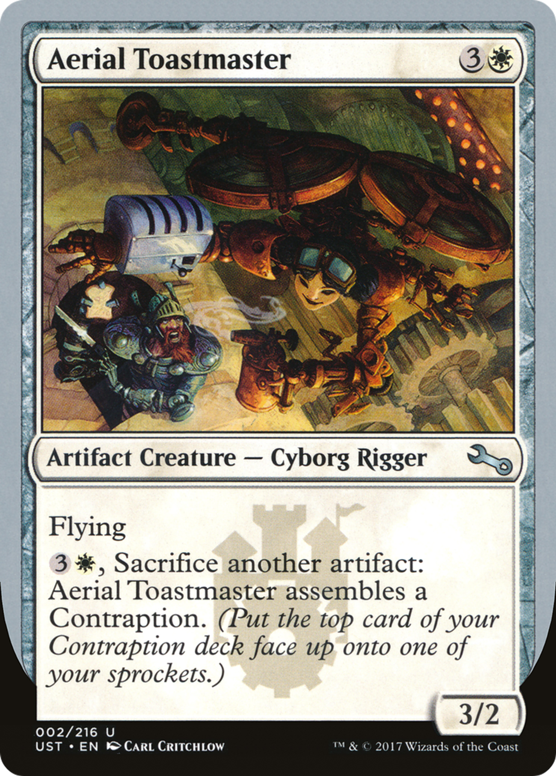 Aerial Toastmaster — Unstable — Magic: The Gathering