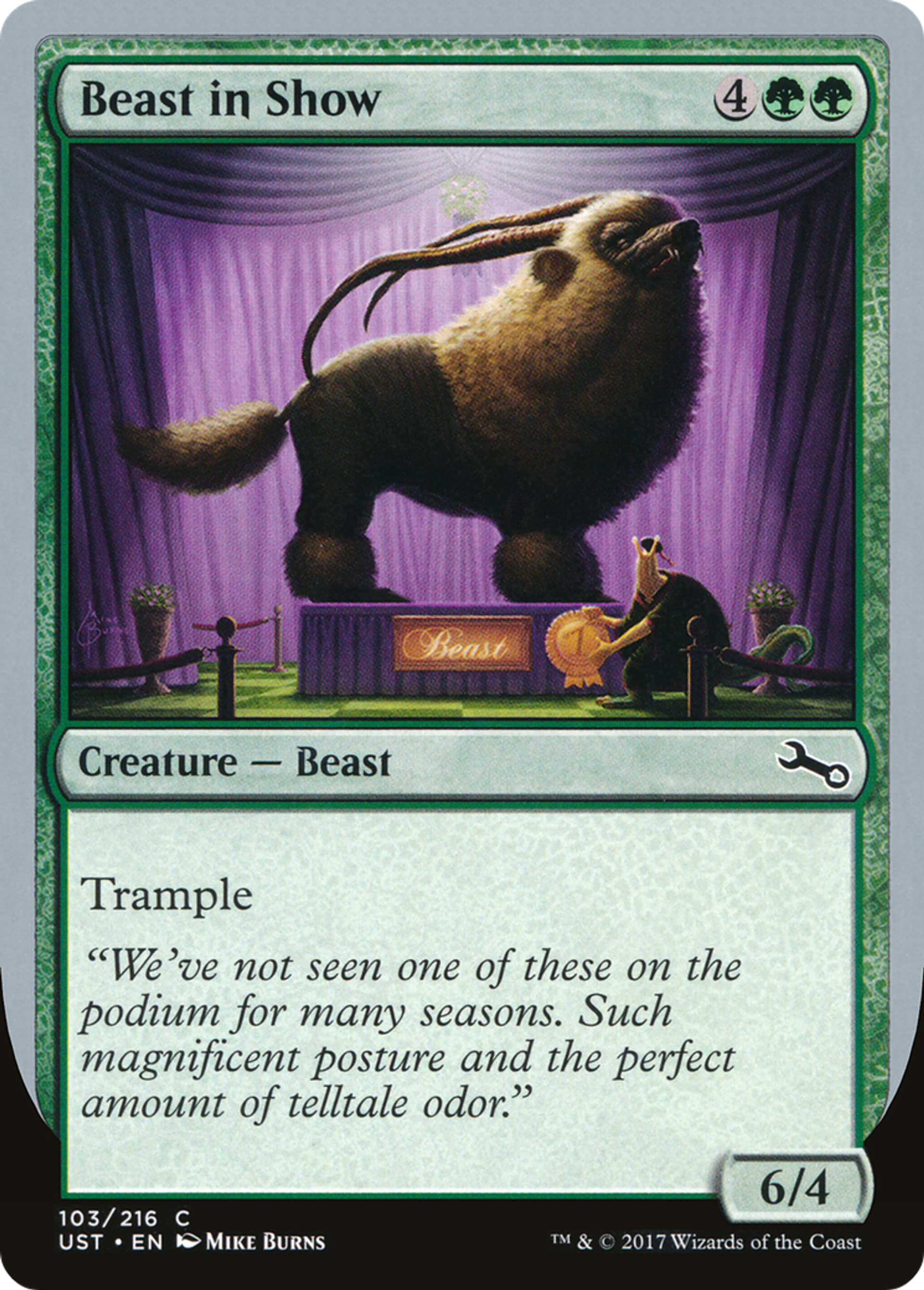 Beast in Show — Unstable — Magic: The Gathering