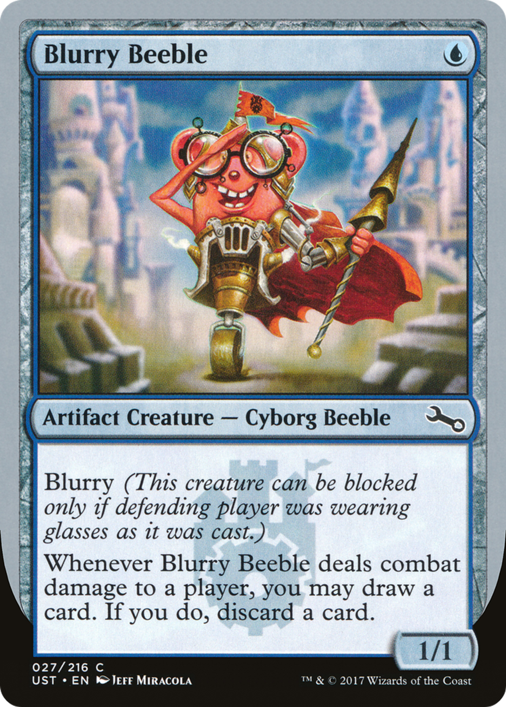 Blurry Beeble — Unstable — Magic: The Gathering