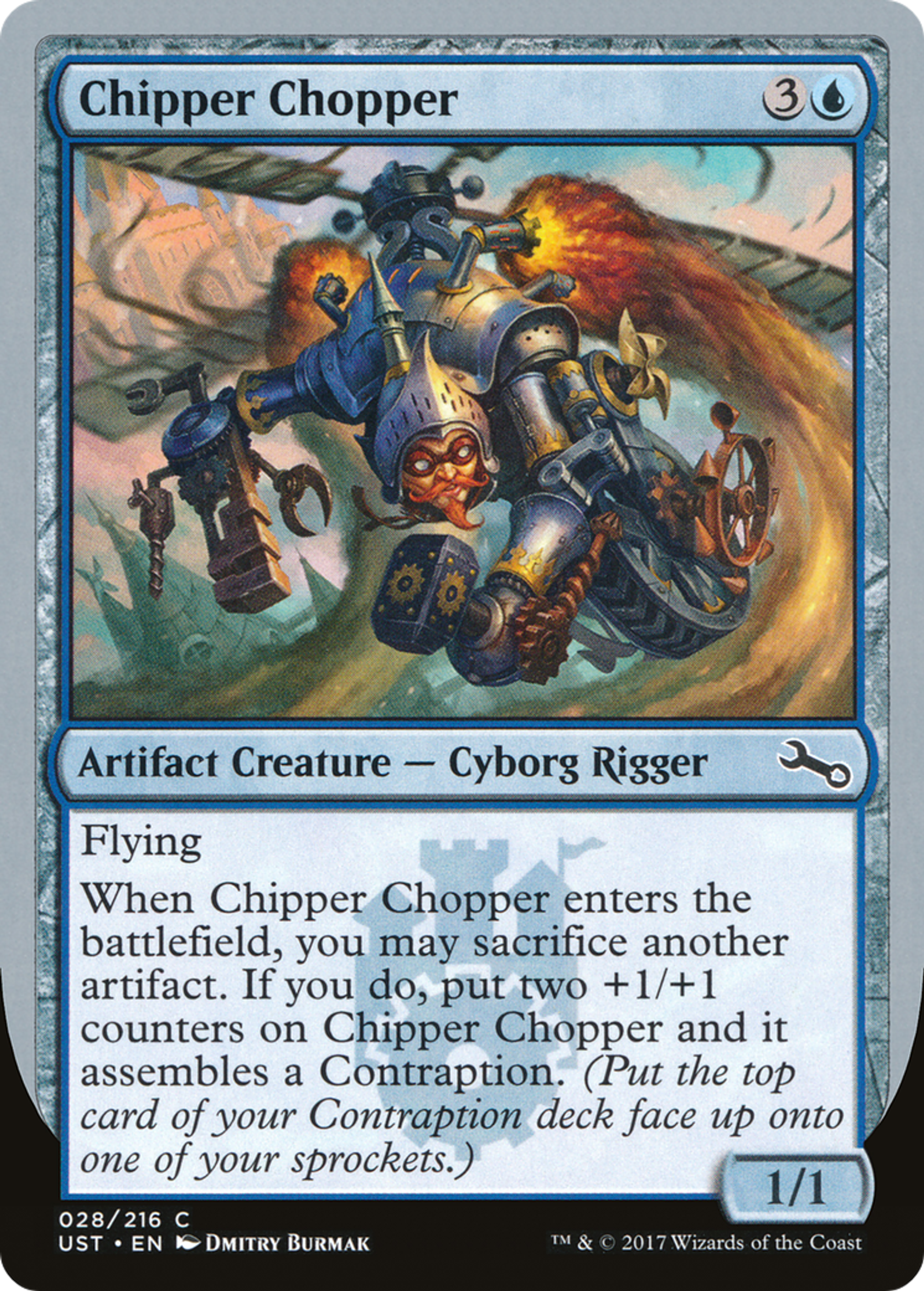 Chipper Chopper — Unstable — Magic: The Gathering
