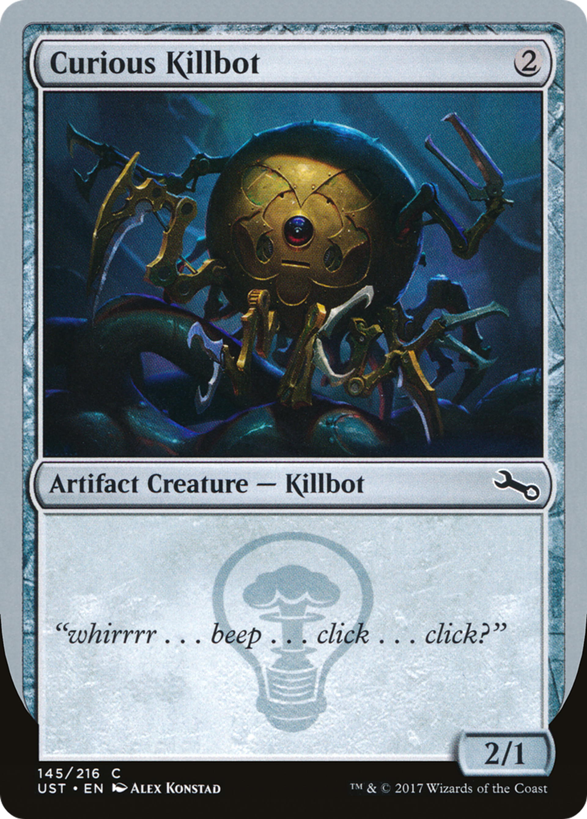 Curious Killbot — Unstable — Magic: The Gathering