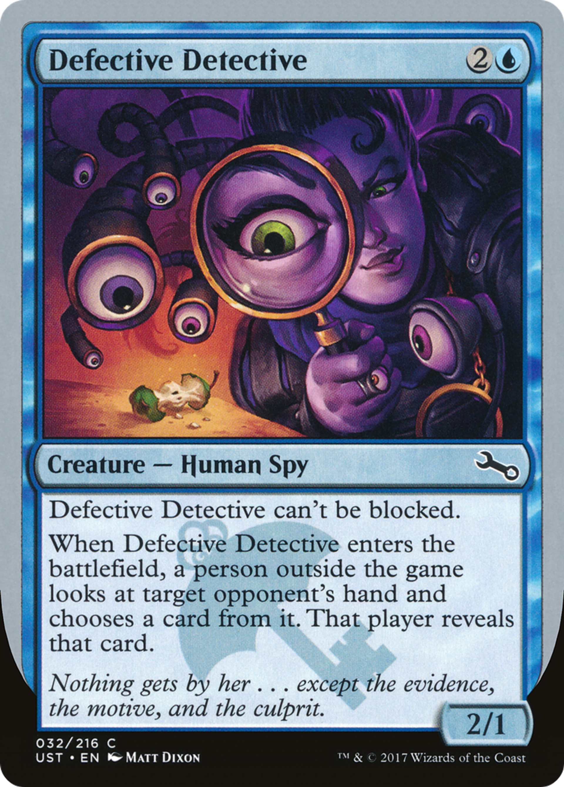 Defective Detective — Unstable — Magic: The Gathering