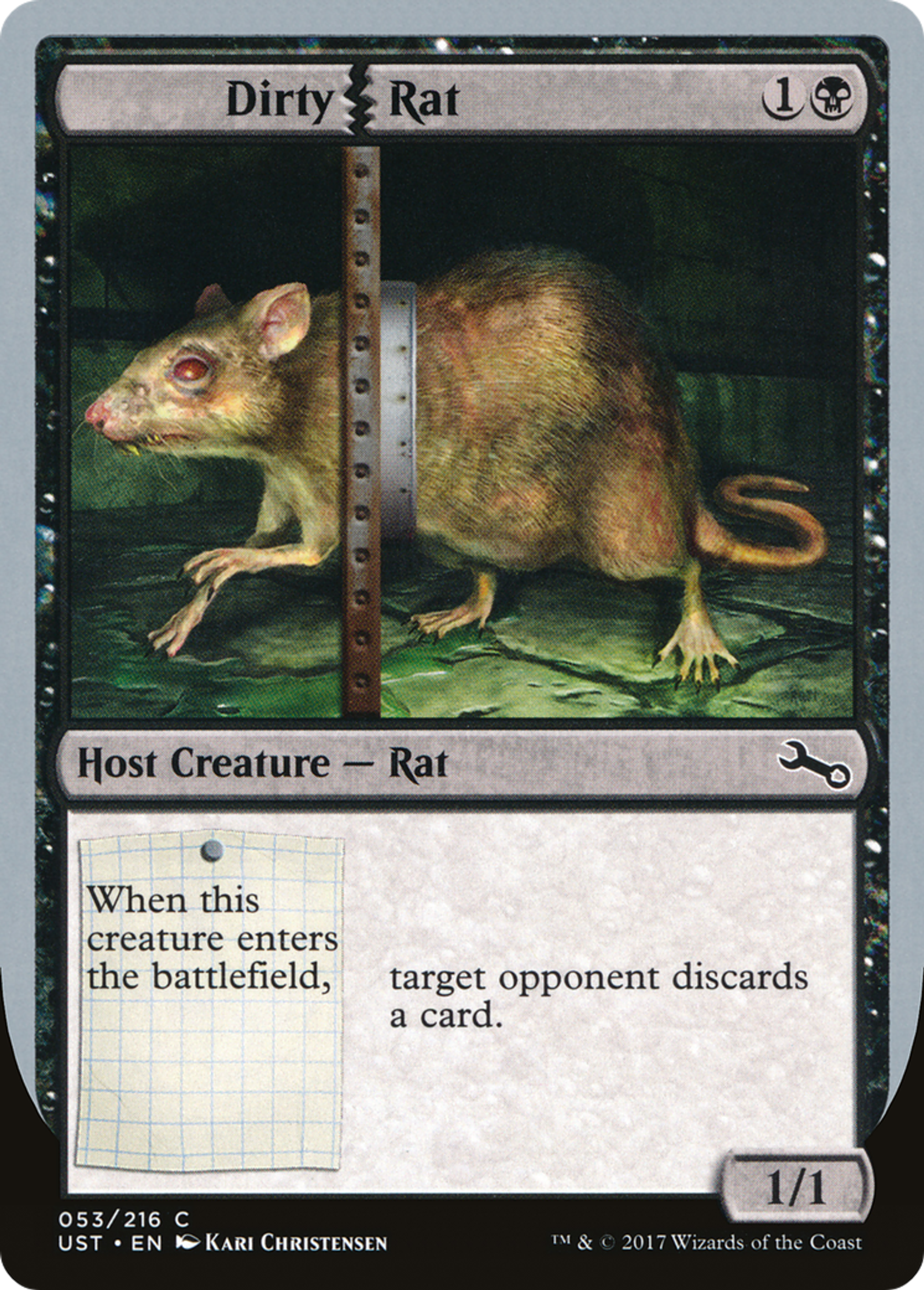 Dirty Rat — Unstable — Magic: The Gathering