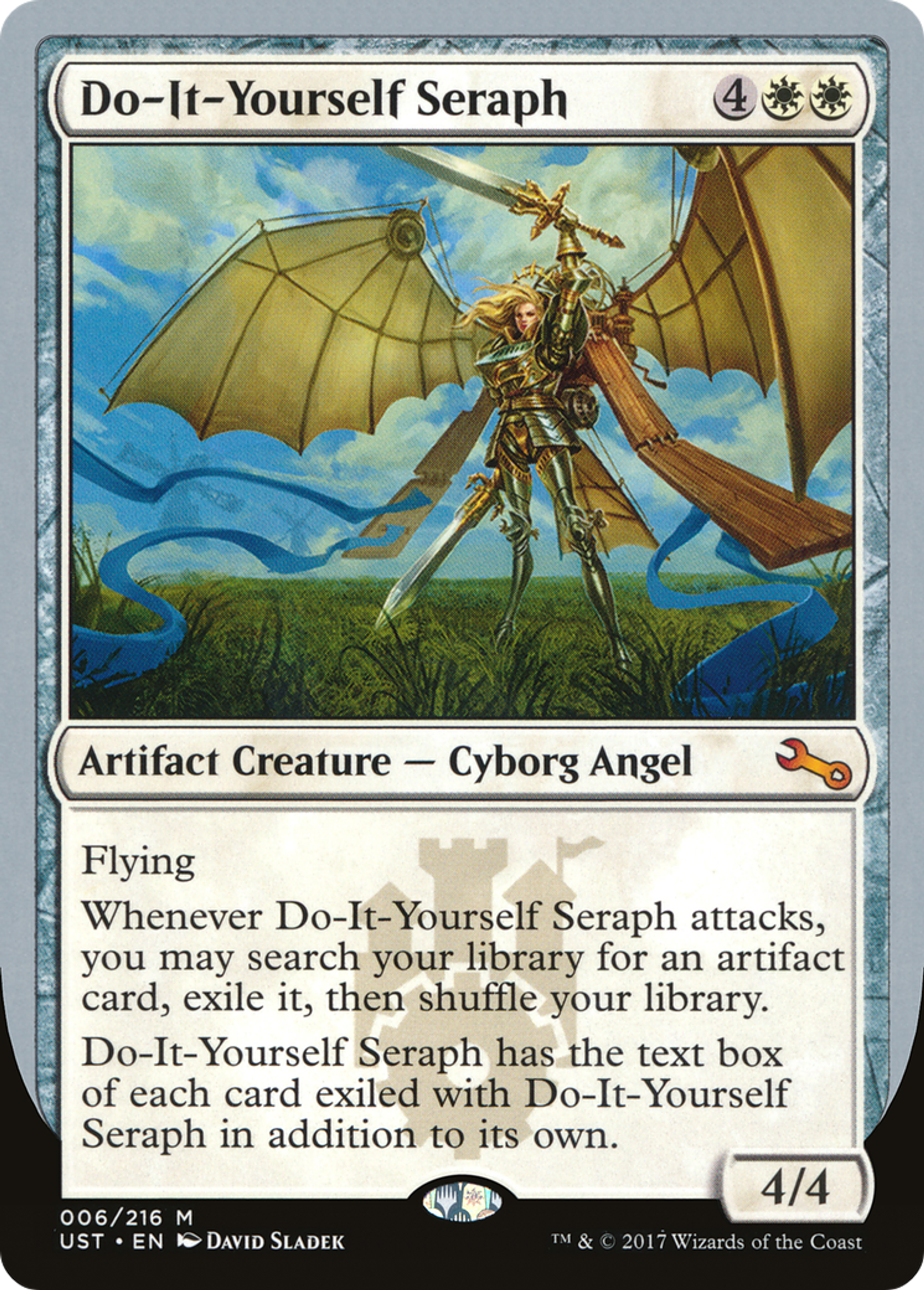 Do-It-Yourself Seraph — Unstable — Magic: The Gathering