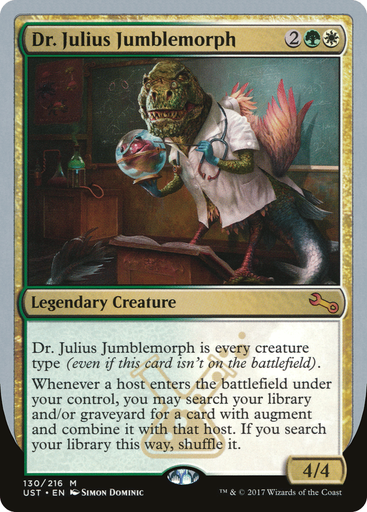 Dr. Julius Jumblemorph — Unstable — Magic: The Gathering