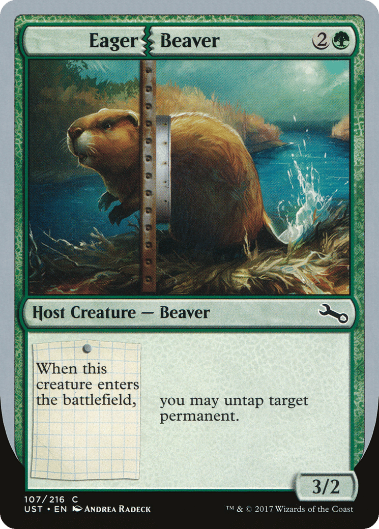Eager Beaver — Unstable — Magic: The Gathering