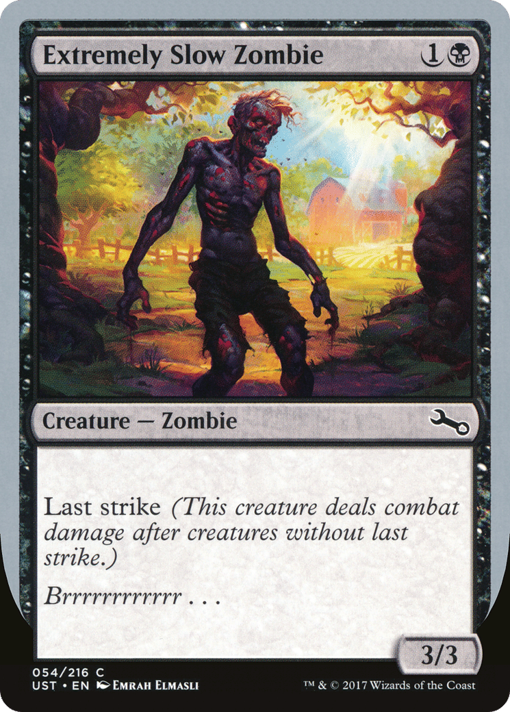 Extremely Slow Zombie — Unstable — Magic: The Gathering