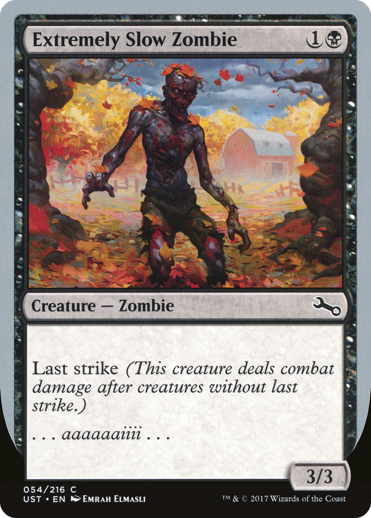 Extremely Slow Zombie — Unstable — Magic: The Gathering
