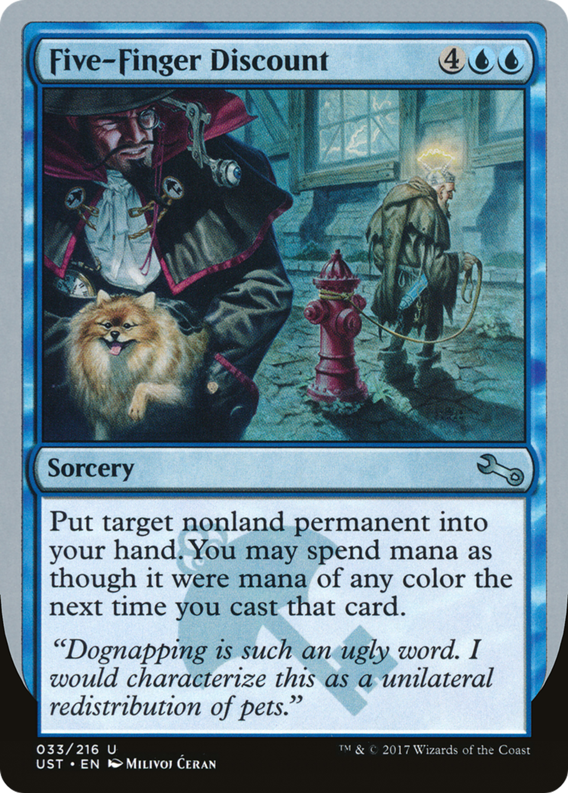 Five-Finger Discount — Unstable — Magic: The Gathering