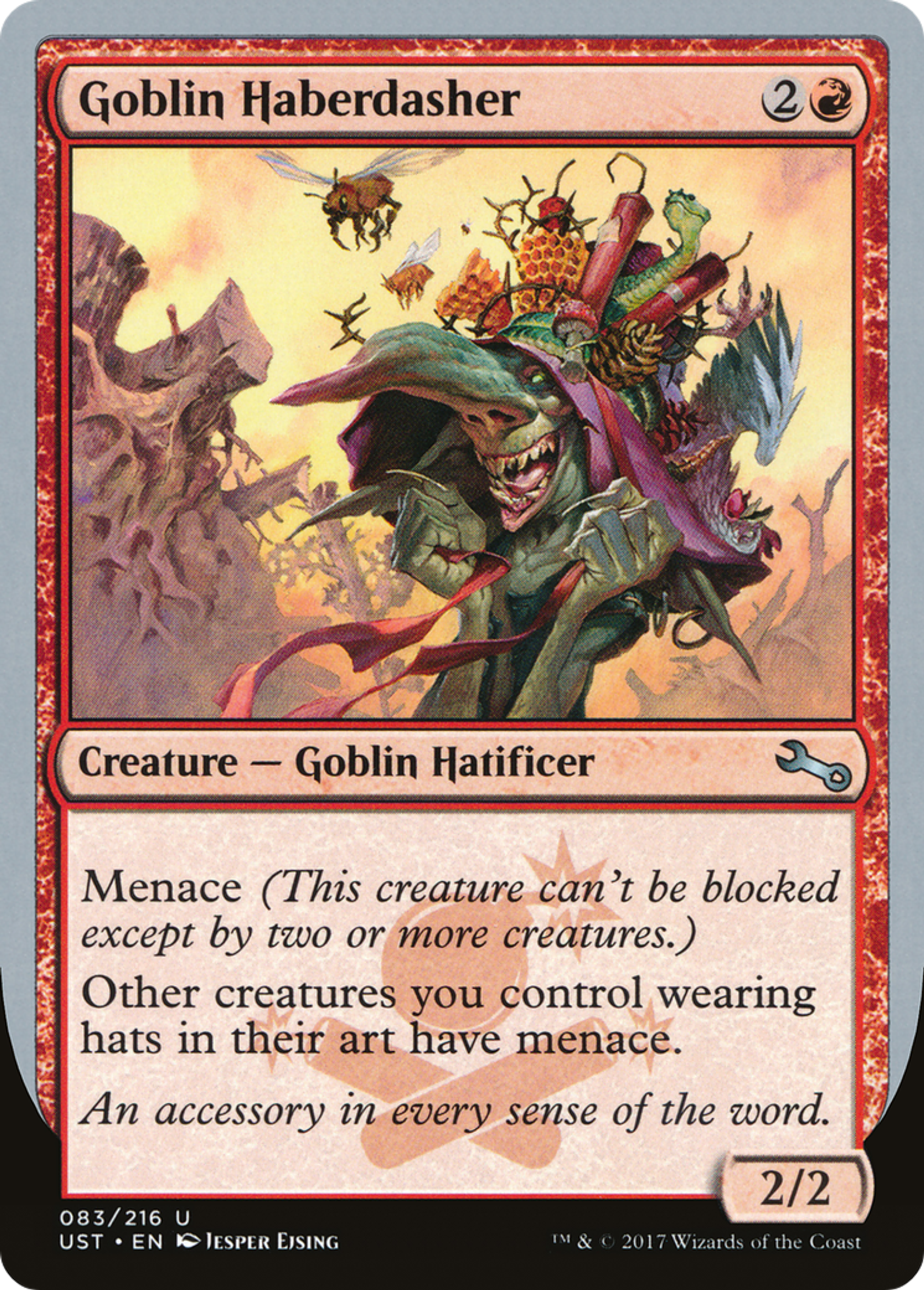 Goblin Haberdasher — Unstable — Magic: The Gathering