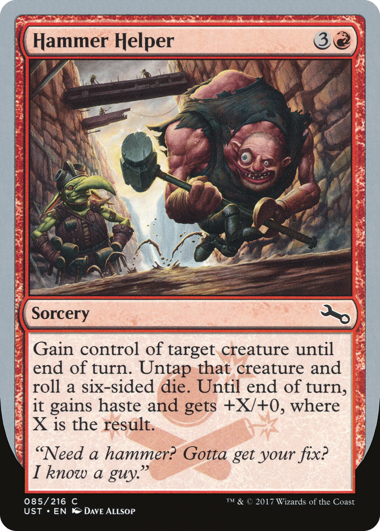 Hammer Helper — Unstable — Magic: The Gathering