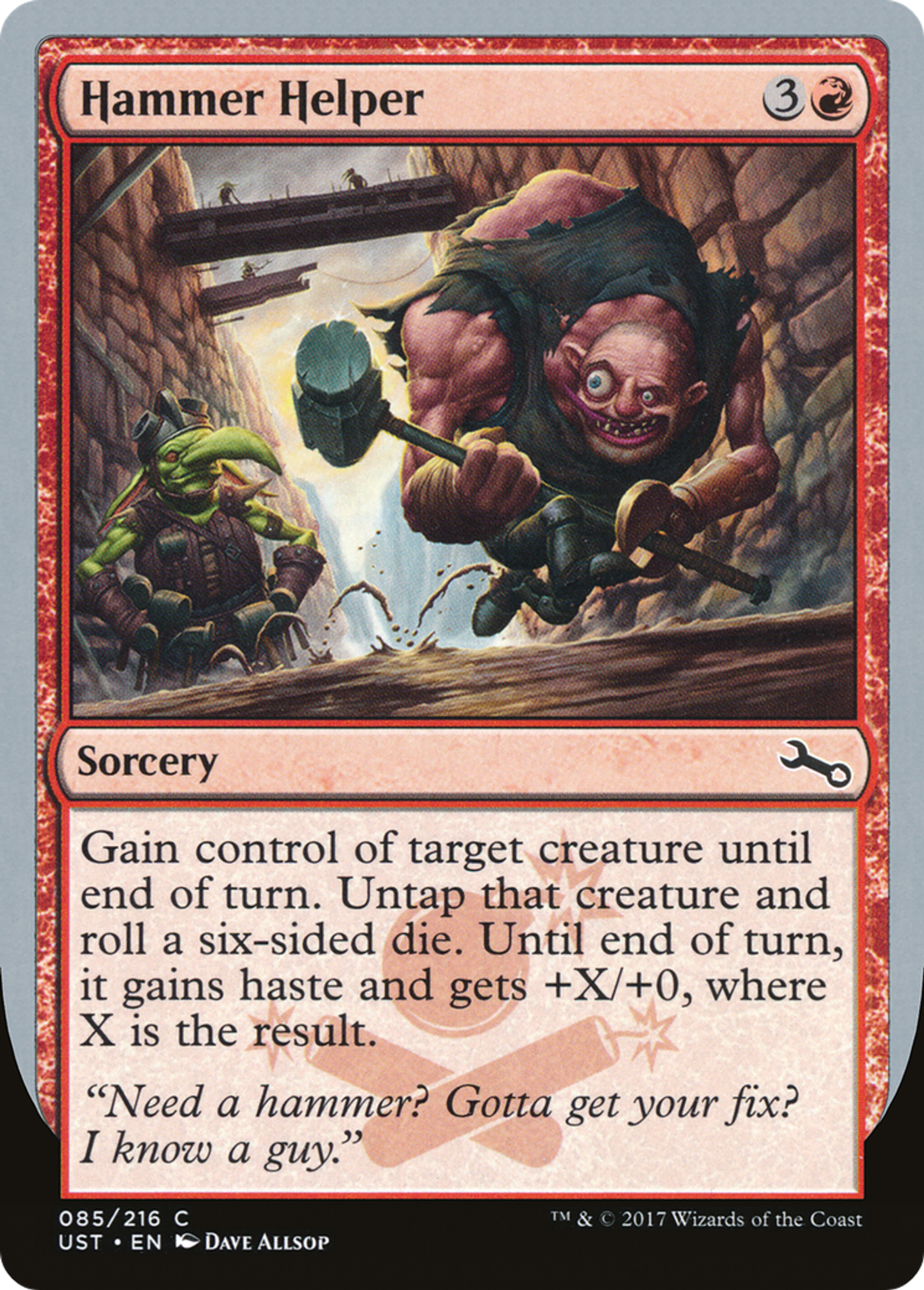 Hammer Helper — Unstable — Magic: The Gathering
