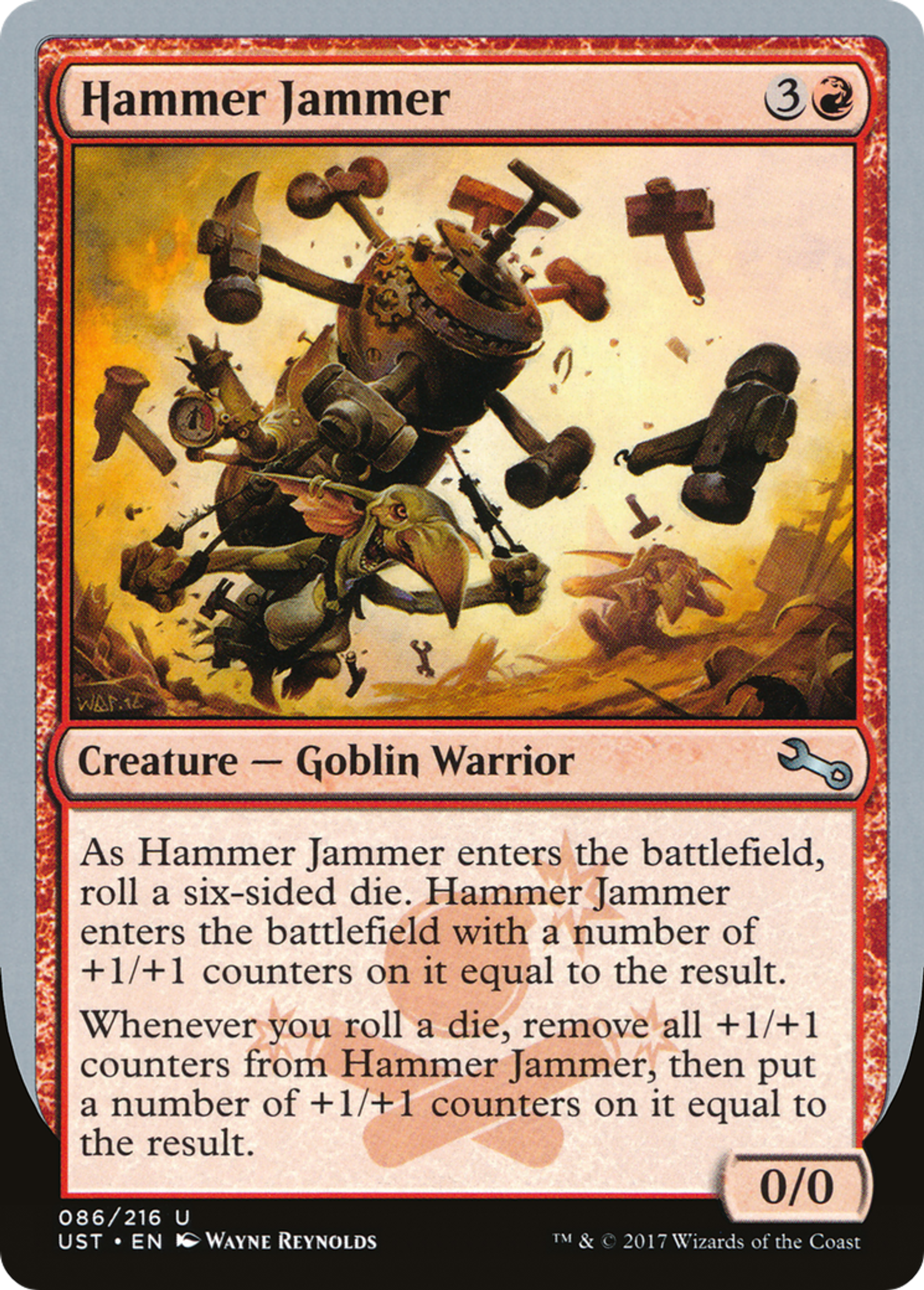 Hammer Jammer — Unstable — Magic: The Gathering