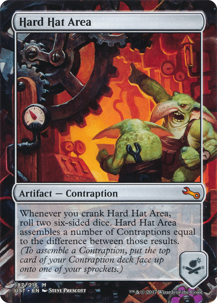 Hard Hat Area — Unstable — Magic: The Gathering
