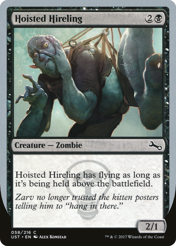 Hoisted Hireling — Unstable — Magic: The Gathering
