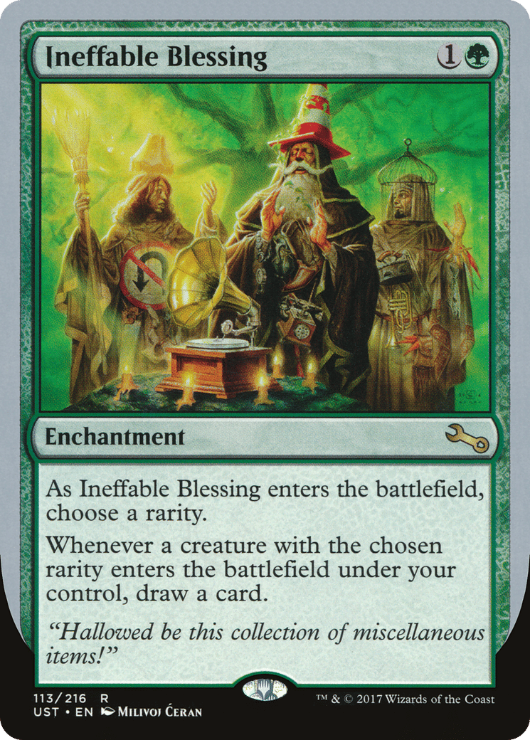 Ineffable Blessing — Unstable — Magic: The Gathering