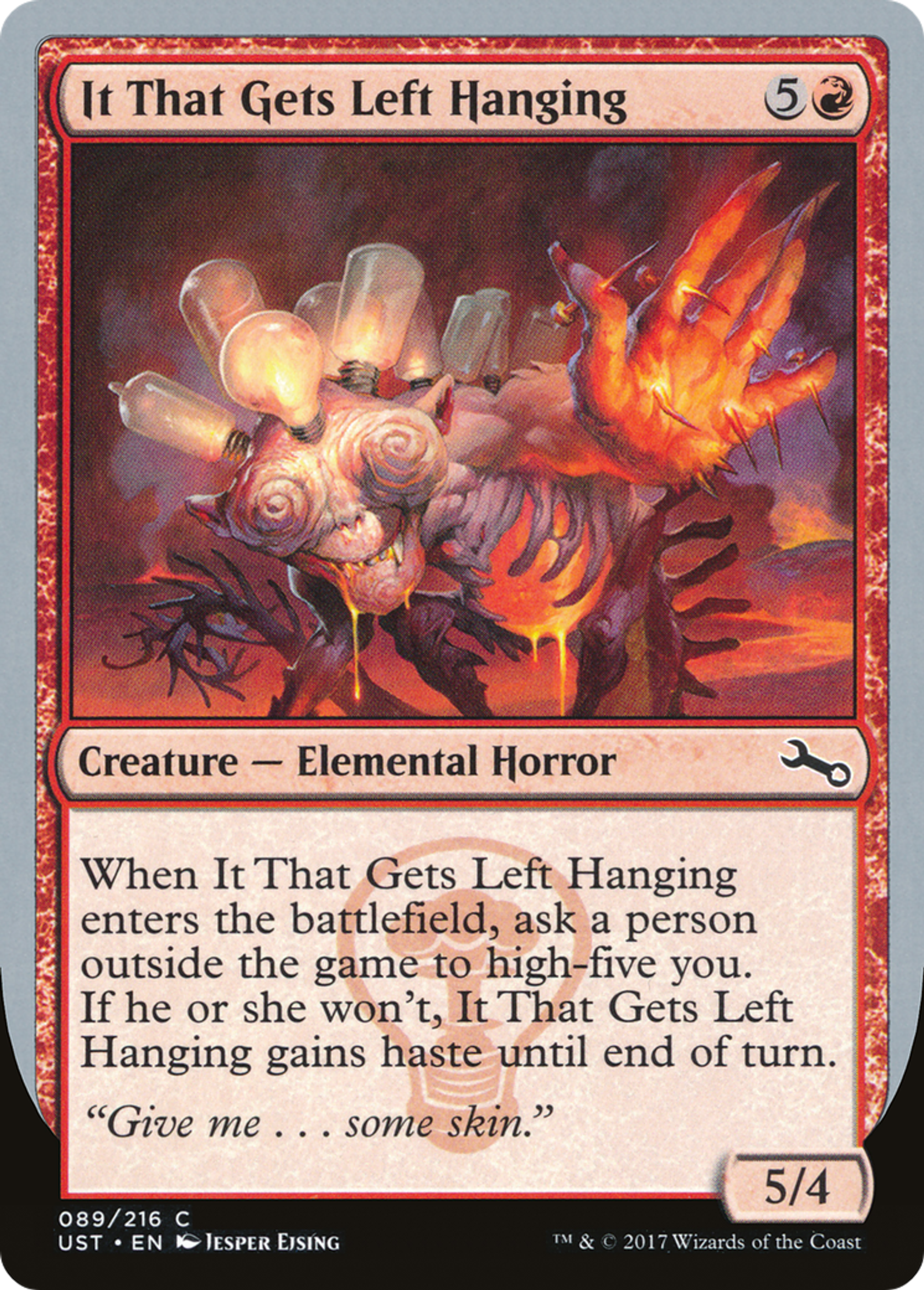 It That Gets Left Hanging — Unstable — Magic: The Gathering