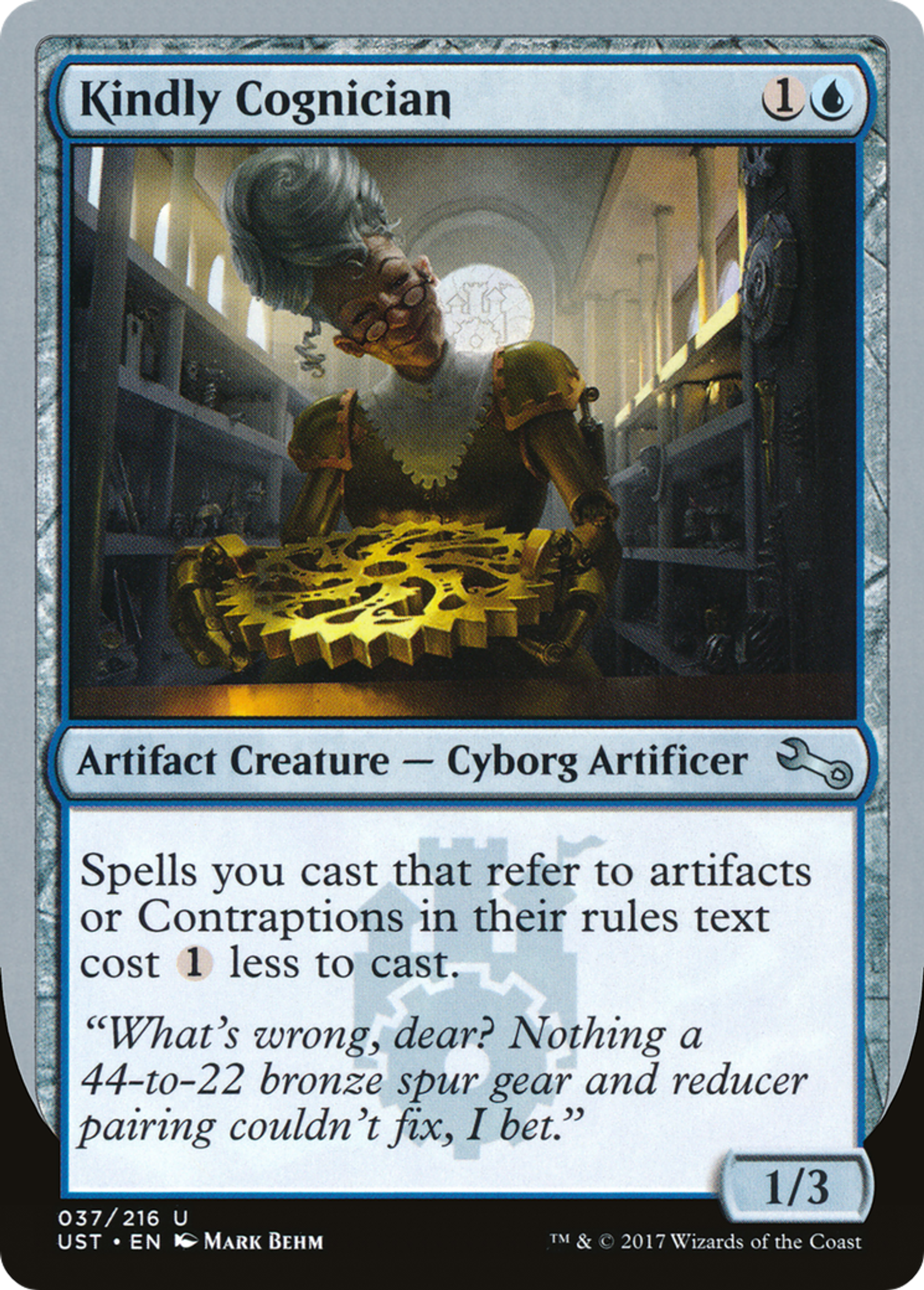 Kindly Cognician — Unstable — Magic: The Gathering