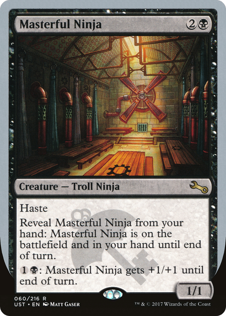 Masterful Ninja — Unstable — Magic: The Gathering